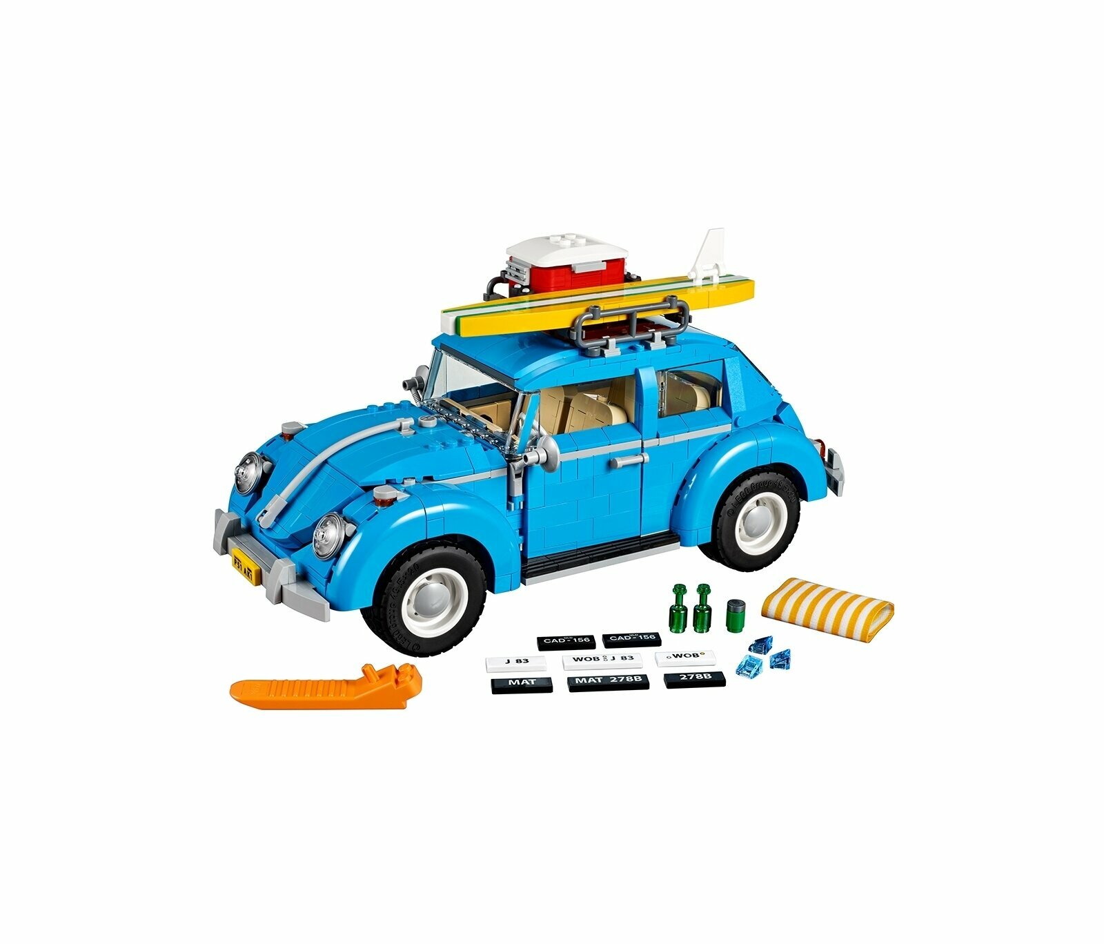 Конструктор LEGO 10252 Creator VW K?fer - фото №17