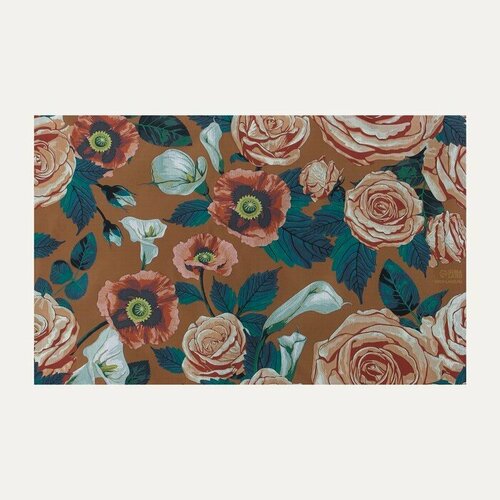 Фотофон винил Цветы Винтаж 120х80 см 666₽