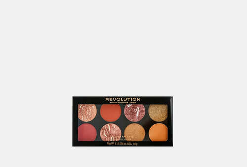 Палетка румян MakeUp Revolution, ultra blush palette golden soul 12.8мл