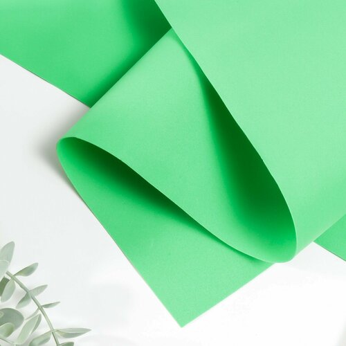 Фоамиран иранский 08-1 мм зелёное яблоко171 60х70 см 10шт 1373₽