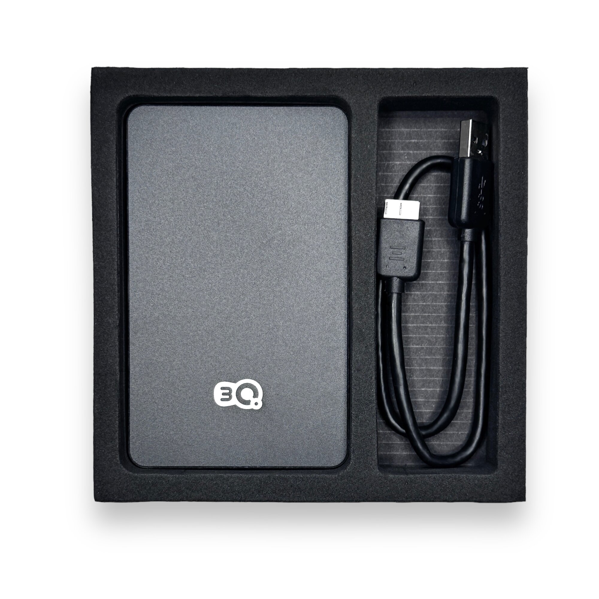 Внешний жесткий диск TLC Metallic 500 Гб HDD 2,5" накопитель USB 3.0, Черный