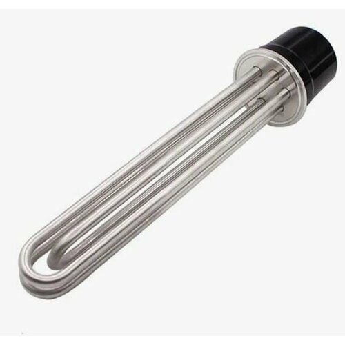 ТЭН 3.0 кВт. под кламп 2 дюйма для самогонного аппарата, дистиллятора. Нержавеющая сталь AISI 304