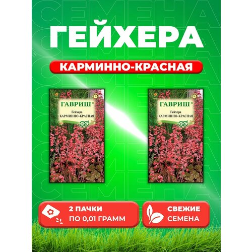 Гейхера Карминно-красная, 0,01г, Гавриш, (2уп) гейхера карминно красная семена цветы