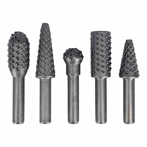 Набор борфрез по дереву фреза 5шт VertexTools 589₽