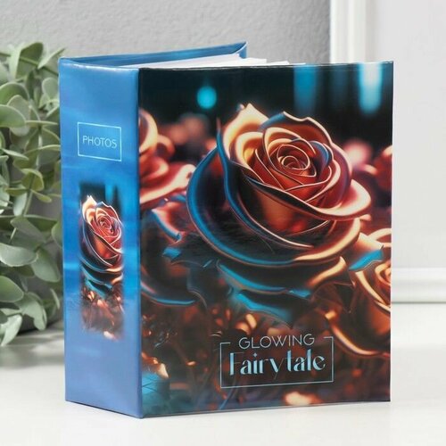 Фотоальбом на 100 фото 10х15 см liquid metal flowers 2 829₽