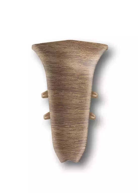 фото Торцевые (пара) для плинтуса 55мм Идеал Классик Палисандр