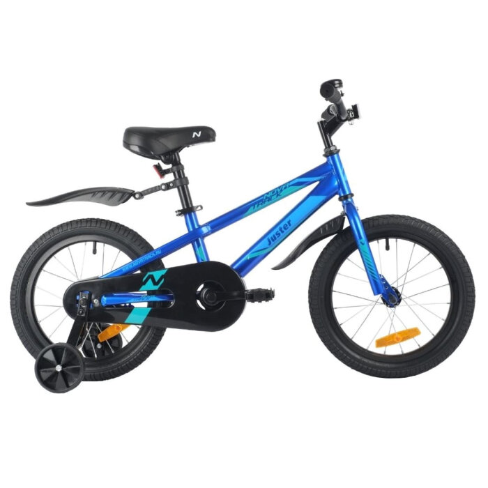Велосипед детский 16 Novatrack Juster 165JUSTER. BL23, синий