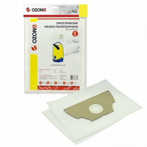 Мешки-пылесборники SE-42 Ozone синтетические для пылесоса 2 шт 501₽