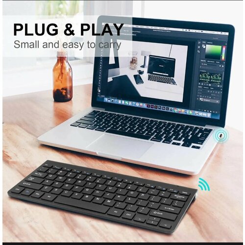 Беспроводная мини-клавиатура WK-15 с Bluetooth 1338₽