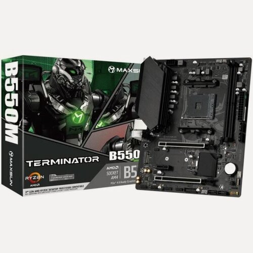 Изображение товара Материнская плата Maxsun TERMINATOR B550M (AM4, MATX)