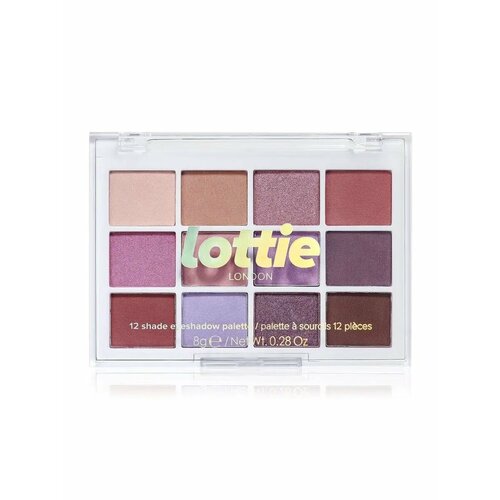 Палетка теней для век из 12 оттенков, Berry Cute/