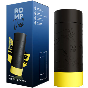 78313 Romp Dash Black. Мастурбатор с эффектом всасывания