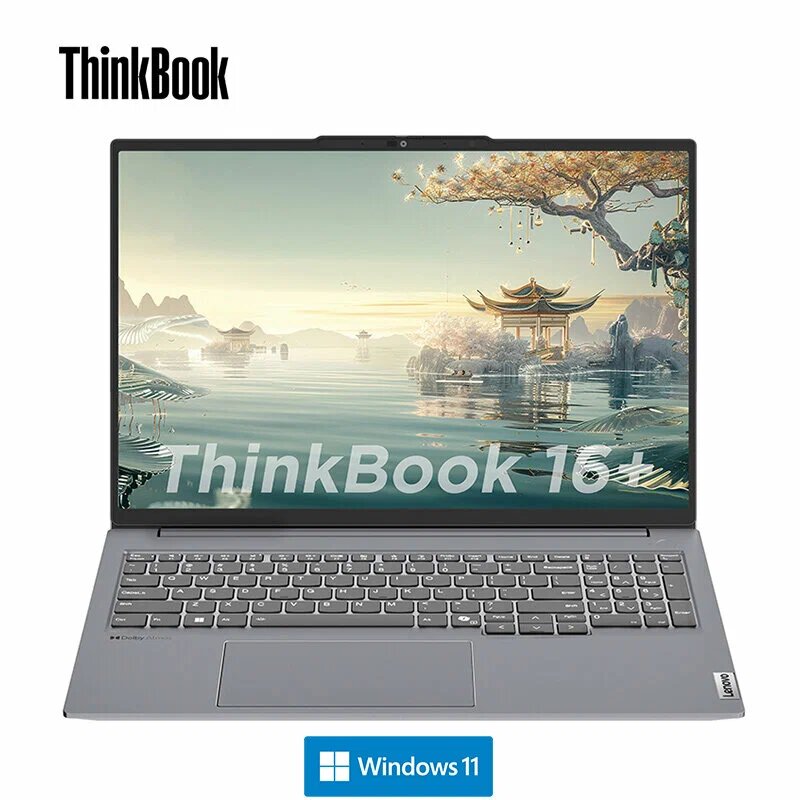 16" Ноутбук Lenovo ThinkBook 16+ , AMD Ryzen 7-8845H, RAM 32gb, SSD 1000gb,2.8K 120Hz, Win11, кл-ра RU/ENG