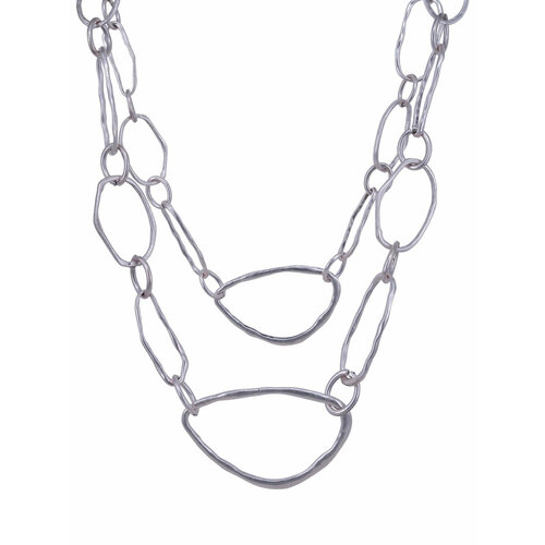 Колье OTOKODESIGN, длина 55 см, серебряный