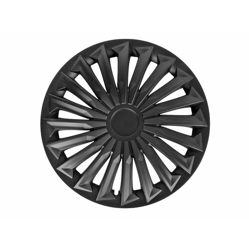Колпак колеса R-16 декор джой черный матовый комплект