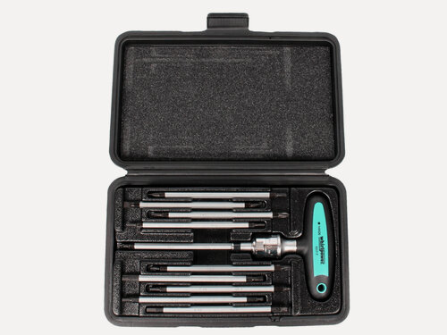 Изображение товара Набор длинных бит Whirlpower WP, хромованадиевый сплав, 1/4", 15 см