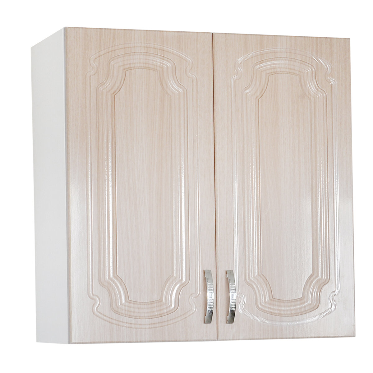 фото Шкаф для посуды 30 дуб светлый (глянец) фасад МДФ