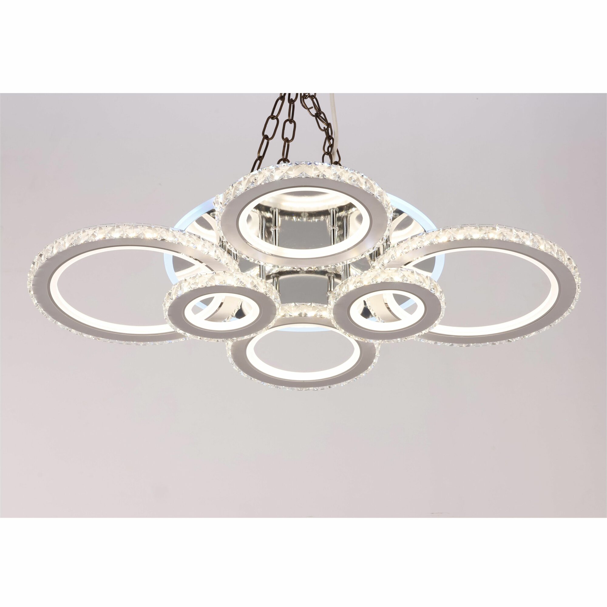 фото Светодиодная люстра, потолочный светильник, люстра LED, LOGO LIGHTING L557-2+2+2K