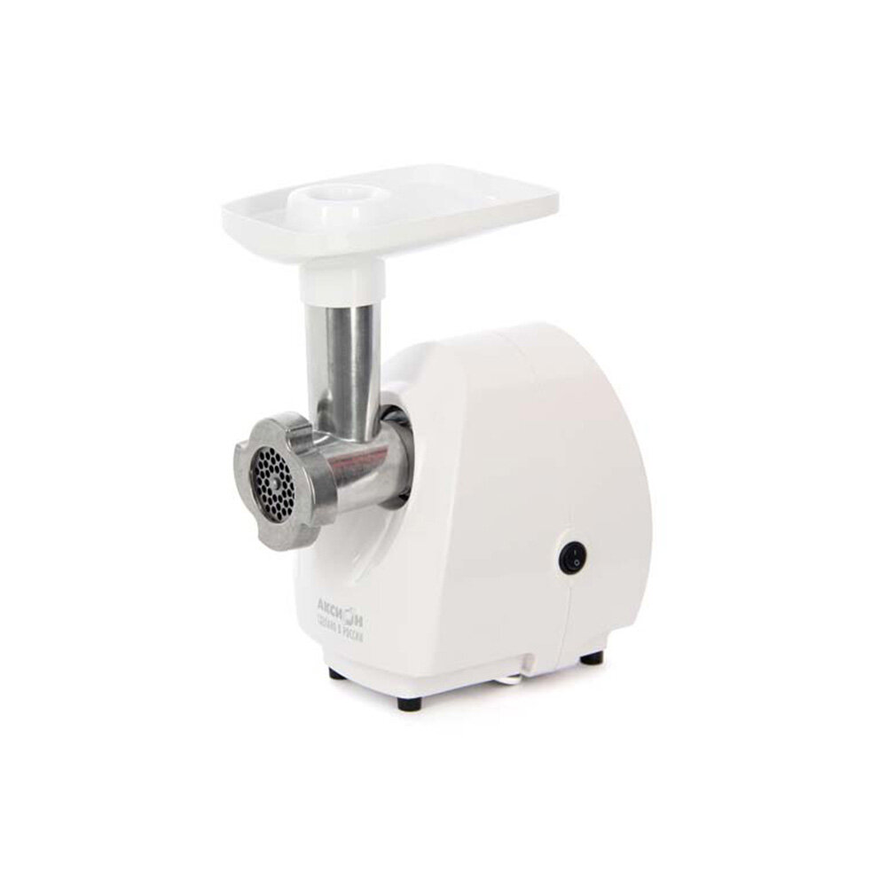 Мясорубка аксион М25.10 Белый (мраморный)