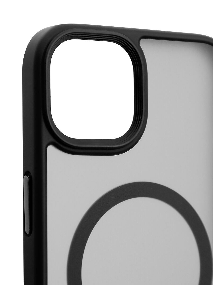 Чехол на iPhone 15 Dfans Design MagSafe — магнитный, ударопрочный с защитой камеры — фото 1