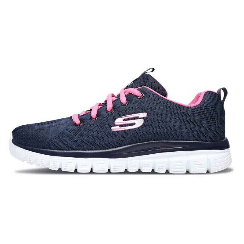 Кроссовки SKECHERS Get Connected, размер 37 EU, navy blue/peach red