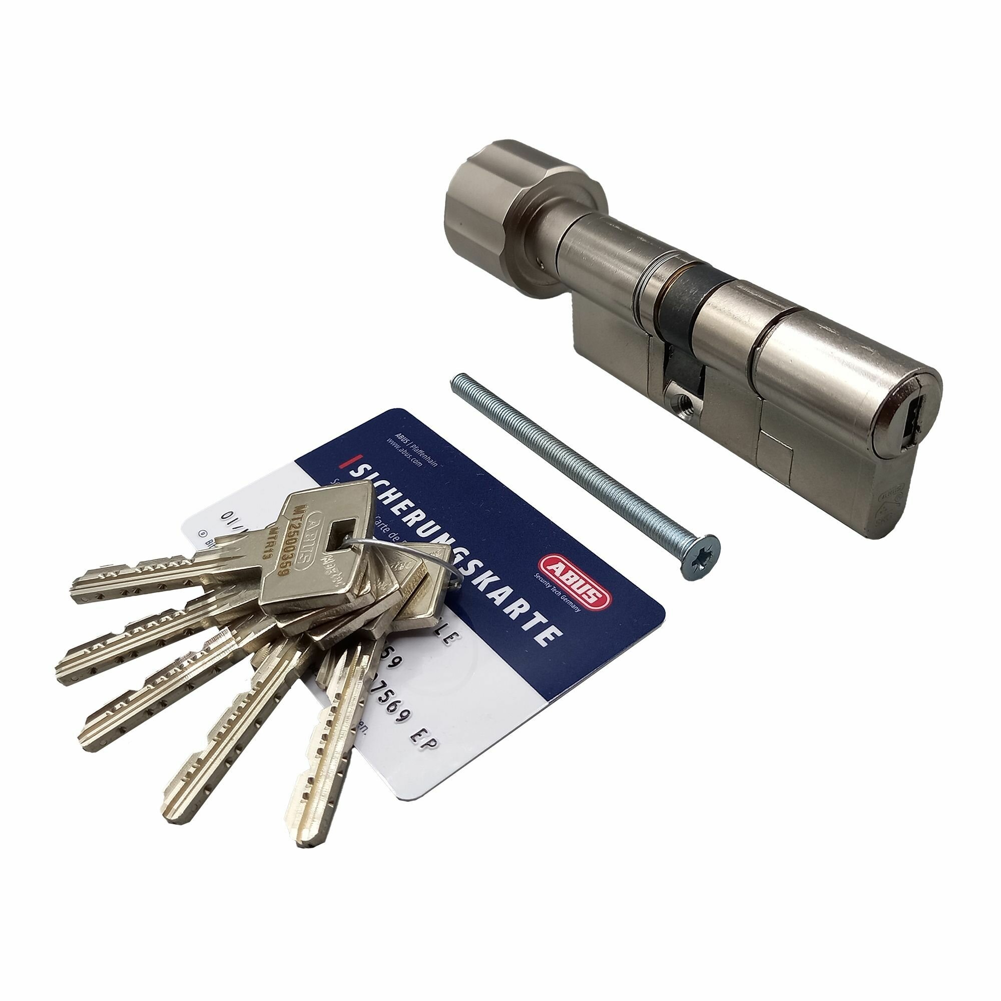 Цилиндровый механизм ABUS MAGTEC 2500 ME 40х40В с вертушкой