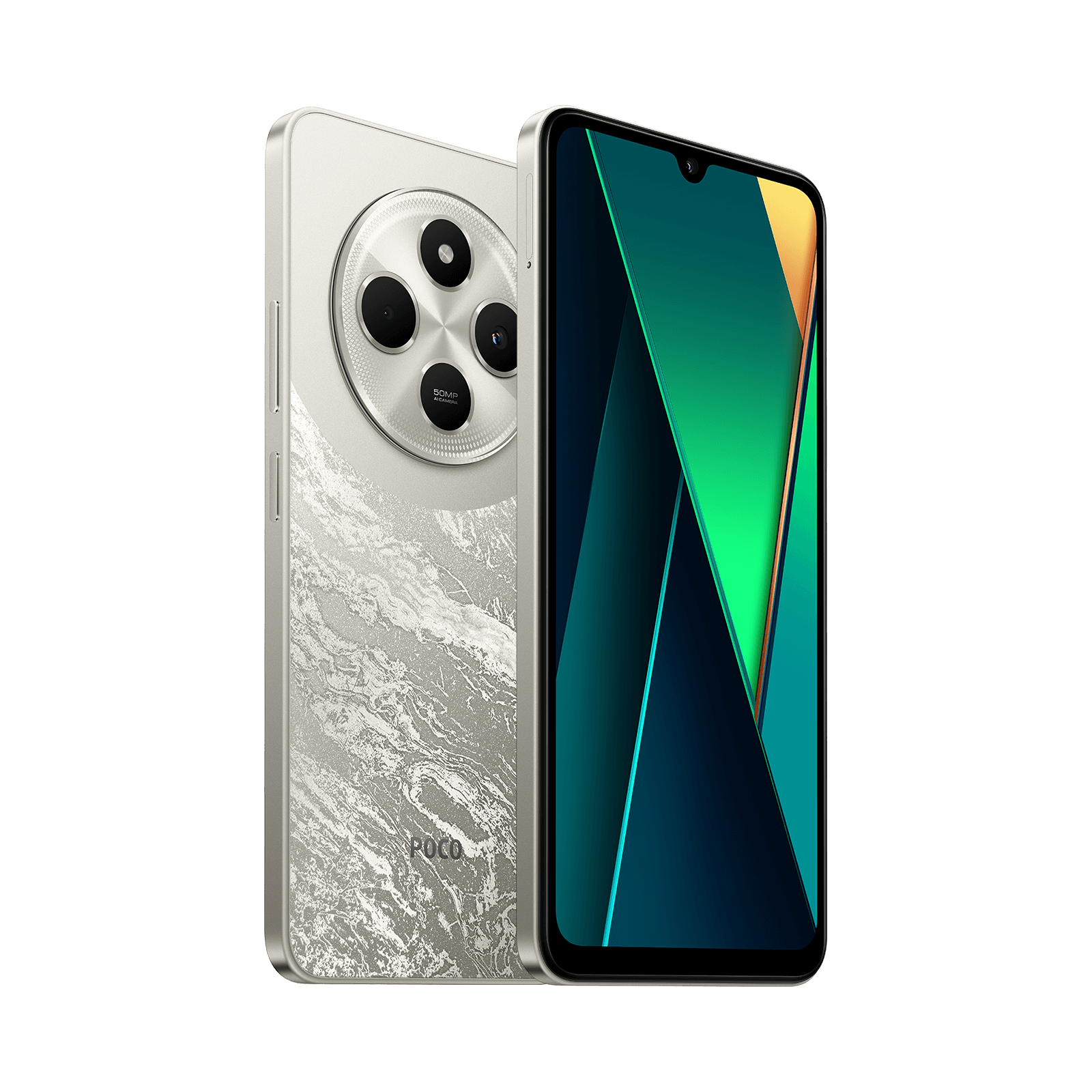 Смартфон Xiaomi POCO C75 6/128 ГБ RU, Dual nano SIM, золотой — фото 1