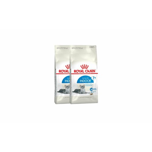 Royal Canin Feline Indoor 7+ сухой корм для пожилых кошек, постоянно проживающих в помещении - 3,5 кг х 2 шт.