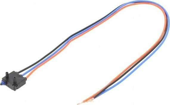 Микропереключатель OMRON D2HW-BR201M Микропереключатель SNAP ACTION без рычага SPDT 0,1A/100ВAC 1шт