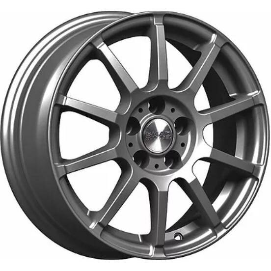 Колесный диск Скад Акита 6x15 4*98 ET35 DIA58.6 Графит