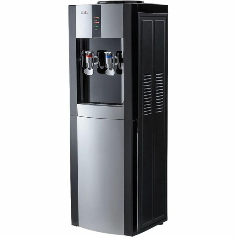 Кулер для воды AEL LD-47 black, silver напольный, электронное охлаждение (304)
