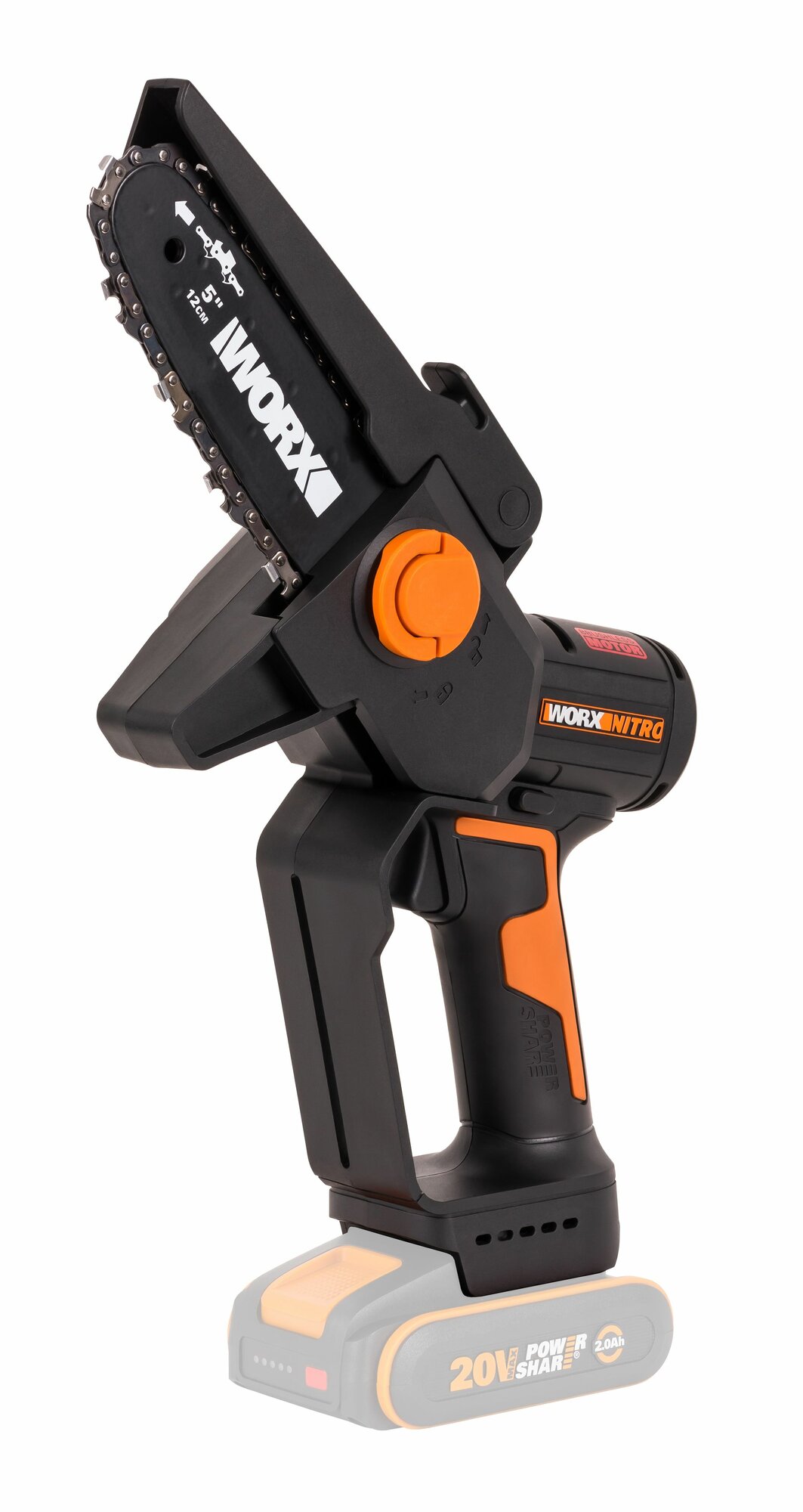 Пила аккумуляторная бесщёточная (без АКБ и ЗУ) WORX - фото №5