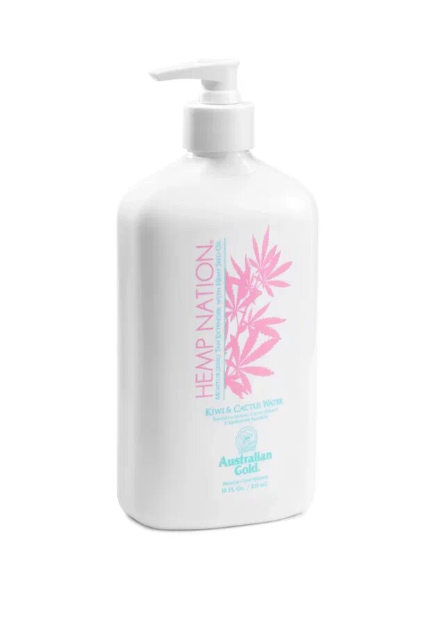 Увлажняющий крем для тела Hemp Nation KIWI & CACTUS WATER Body lotion 535 мл — фото 1
