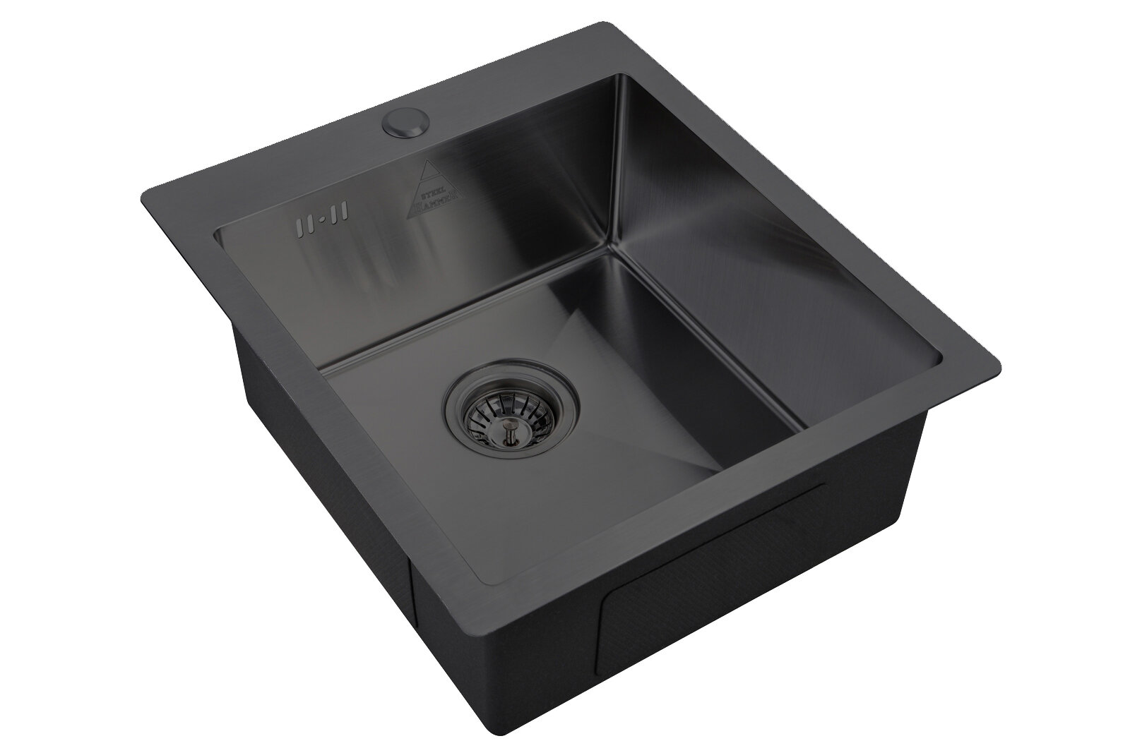 Мойка для кухни ZORG серия Steel Hammer SH 4551 GRAFIT