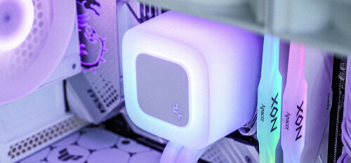 СВО для процессора Deepcool LE360 WH V2 (R-LE360-WHAMMN-G-2) — фото 1