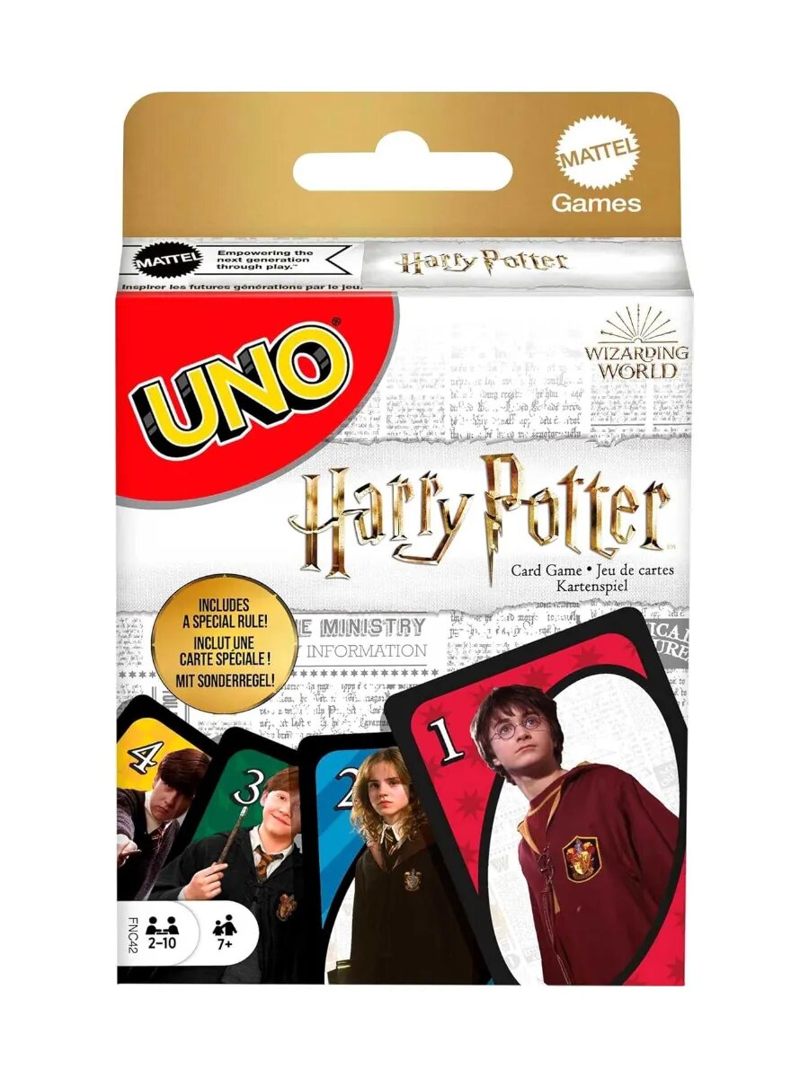 Уно настольная игра Гарри Поттер — фото 1