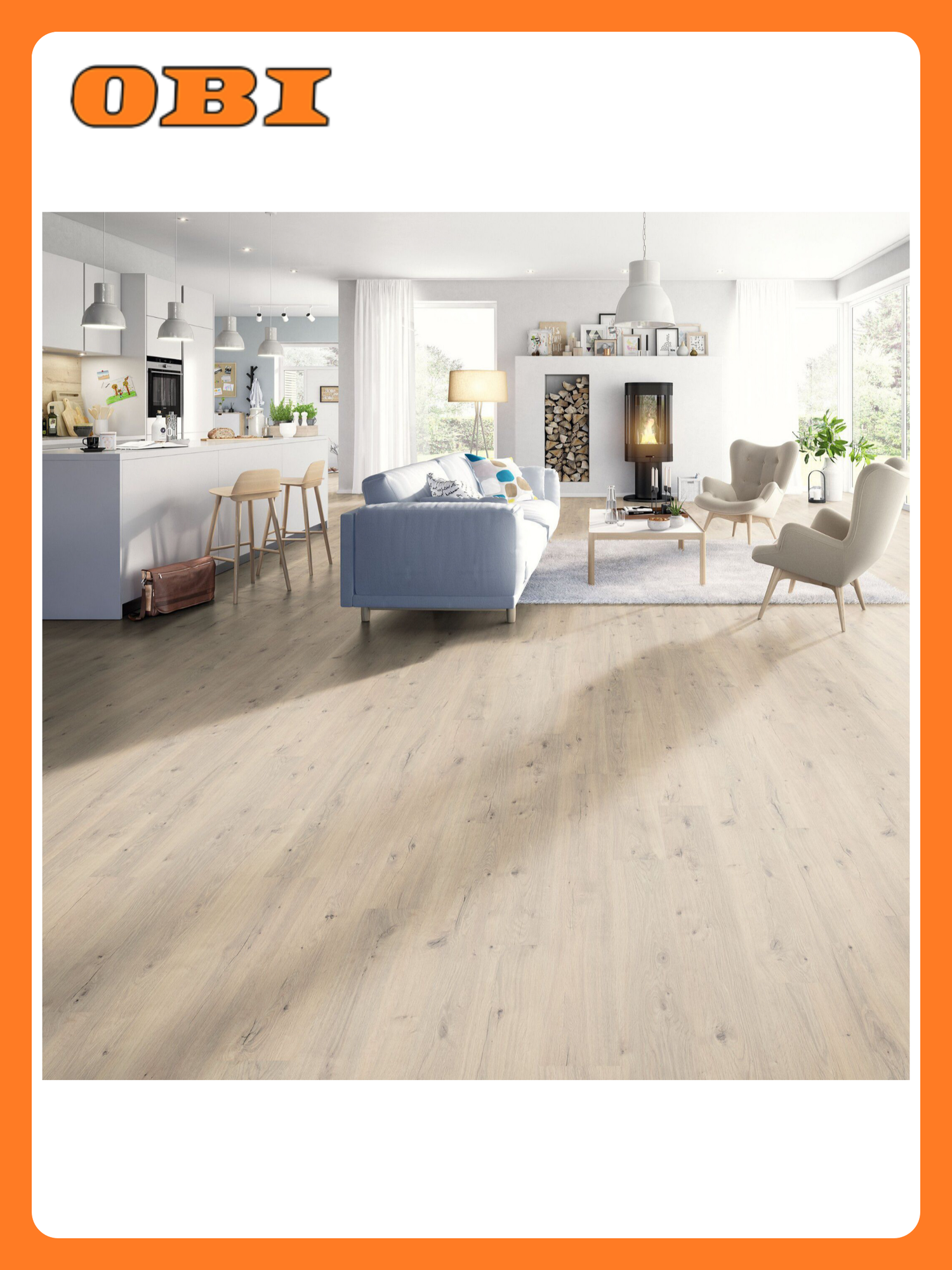 Ламинат EGGER HOME Laminate Дуб репино 32 класс 8 мм 1994 кв. м