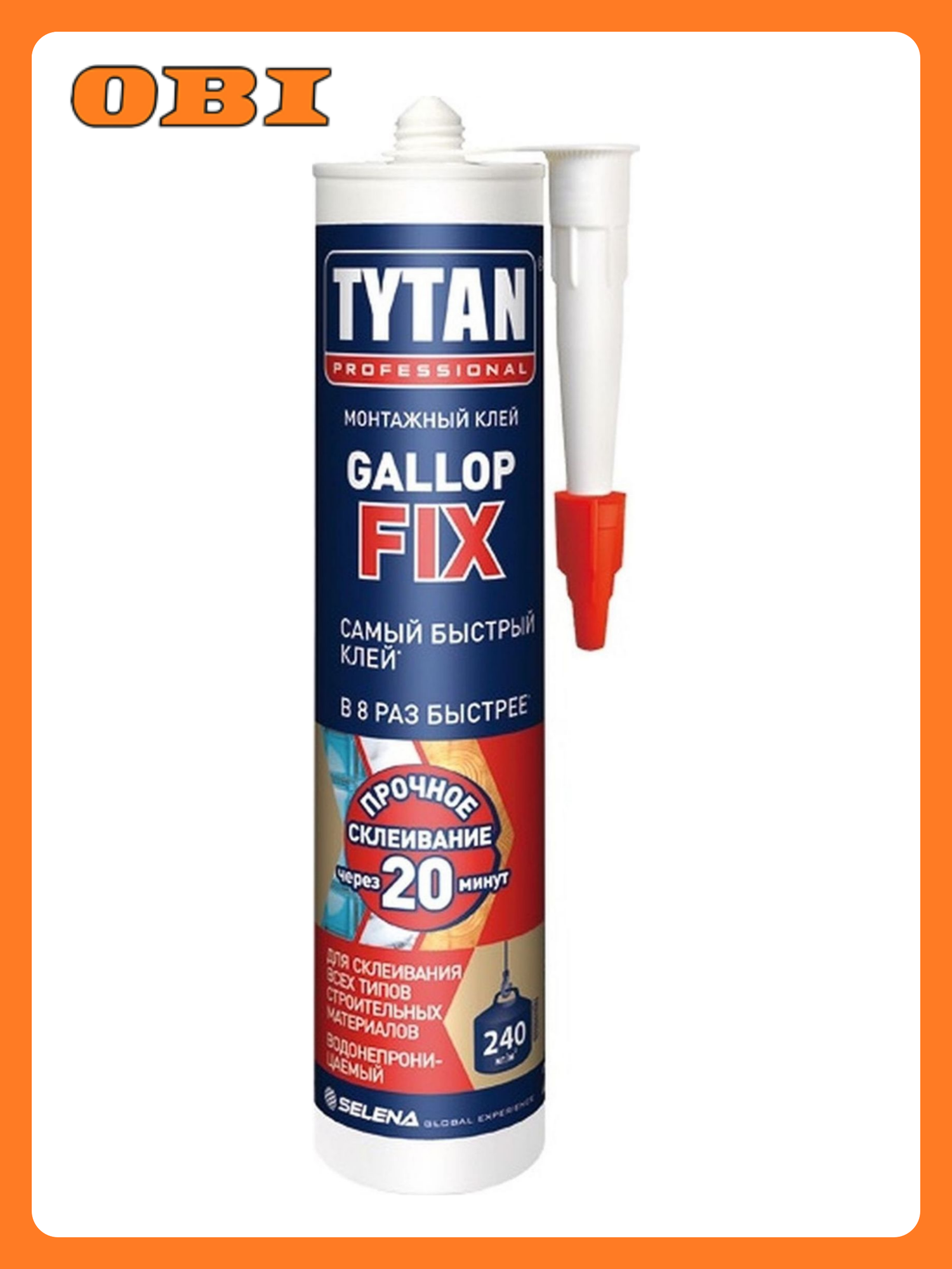 Специальный клей TYTAN Gallop Fix 290 мл