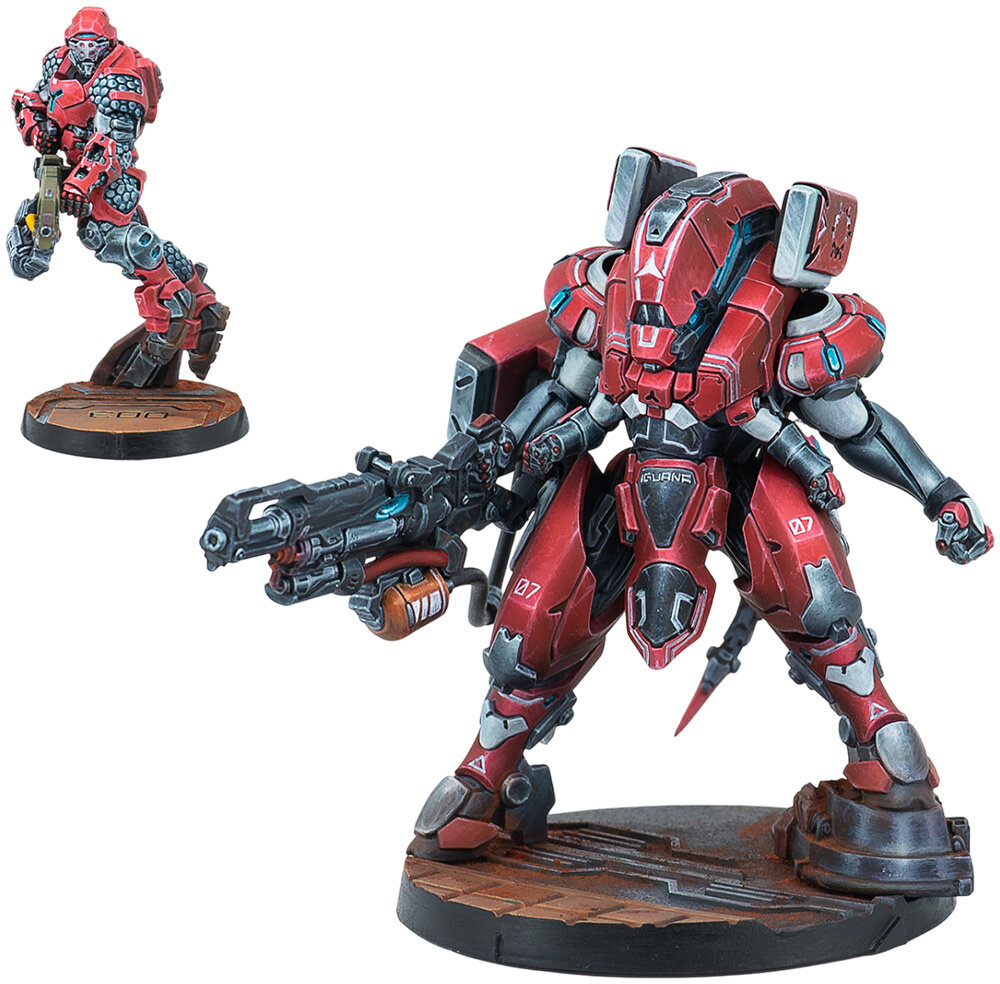 Настольная игра Infinity: Nomads N5 - "Iguana" Squadron — фото 1