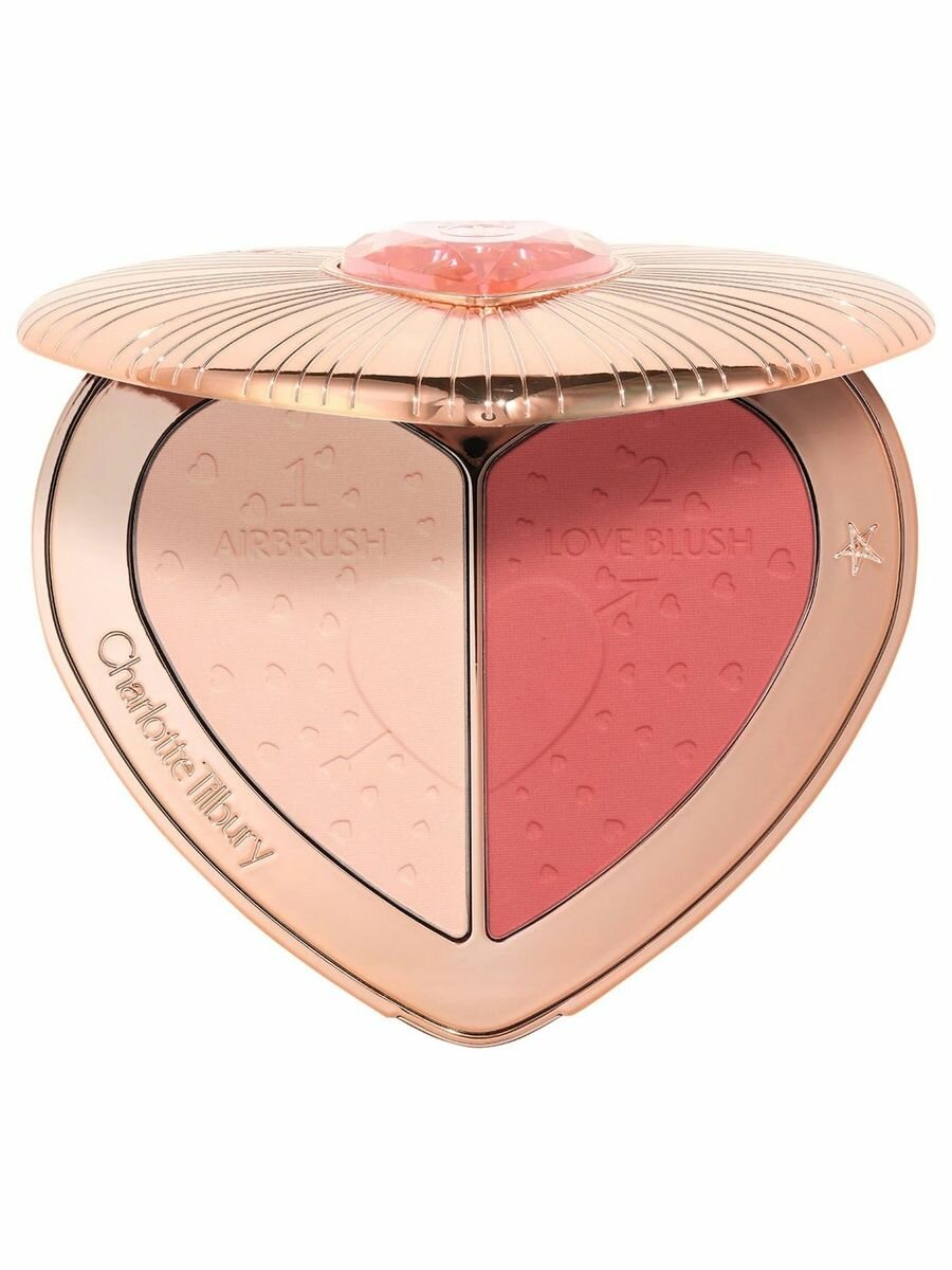Charlotte Tilbury Палетка для лица Beauty Soulmates Face Palette (Pillow Talk Flawless Rosewood) 13 г