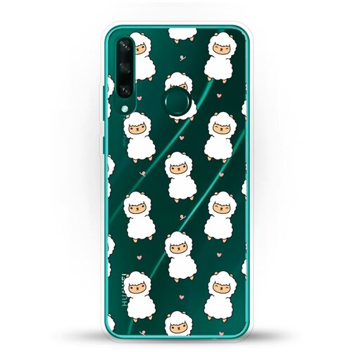 фото Силиконовый чехол узор из лам на huawei y6p andy & paul