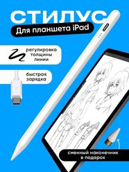 Стилус для планшета iPad, SSY, Apple pencil для рисования/ Ручка для планшета Apple
