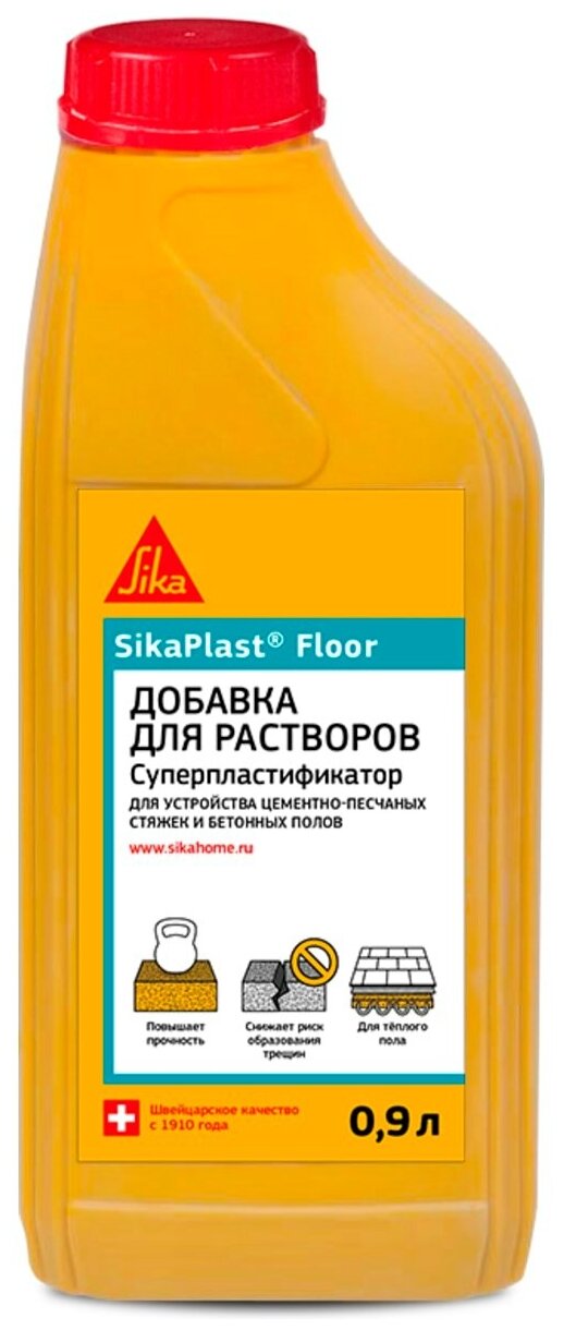 SIKA Суперпластификатор стяжки Sika SikaPlast Floor 1 л