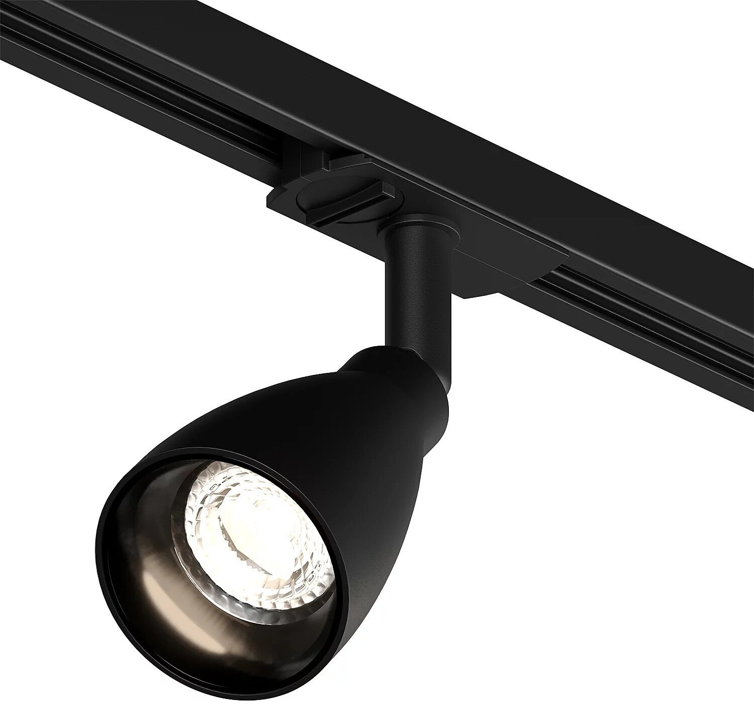 фото Трековый светильник Denkirs Bell DK6050-BK, GU10, кол-во ламп:1шт, Черный