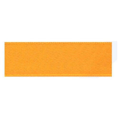 Лента атласная двусторонняя SAFISA, 15 мм, 25 м, цвет 202, ярко оранжевый лента атласная двусторонняя safisa 15 мм 25 м цвет 202 ярко оранжевый