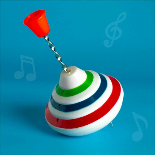 Юла Музыкальная, со звуковым и световым эффектами игрушка микроволновая печь со световым и звуковым эффектами