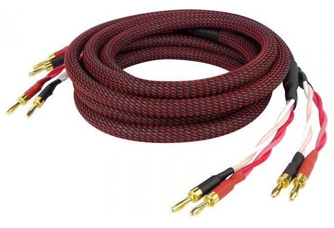 Акустический кабель Single-Wire Banana - Banana DYNAVOX Perfect Sound Speaker Cable (207298) 3.0m