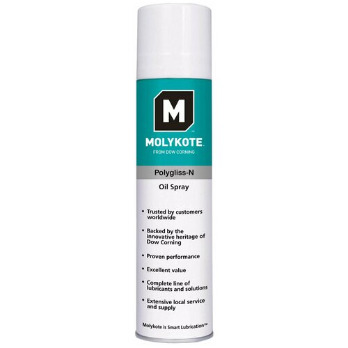 Минеральная смазка Molykote Polygliss-N Oil Spray (0.4 л)