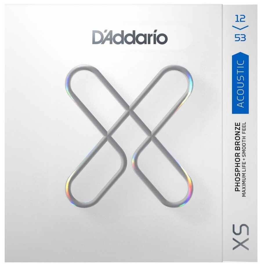 D'Addario 12-53 XS Phosphor Bronze Coated XSAPB1253