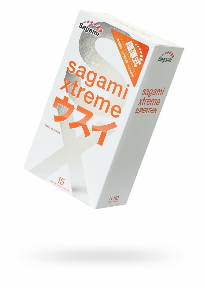 Презервативы латексные Sagami Xtreme 0.04 мм №15